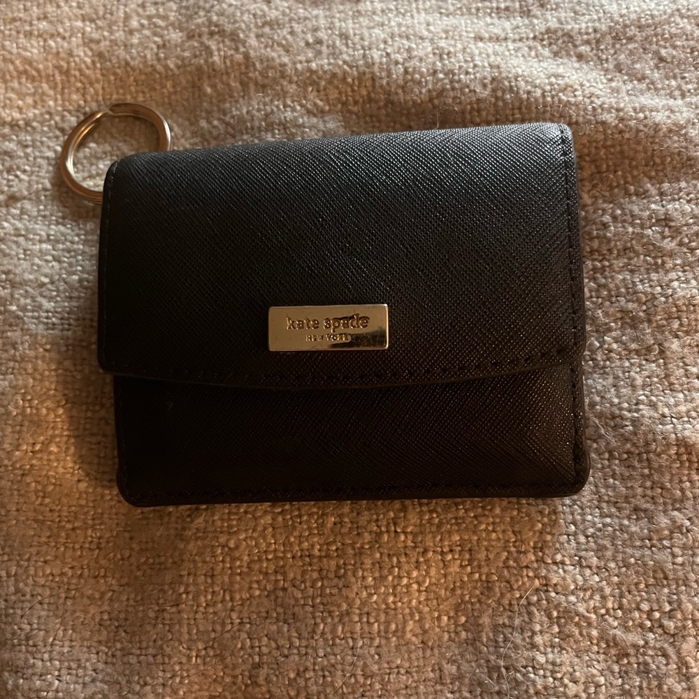 Small black kate spade wallet